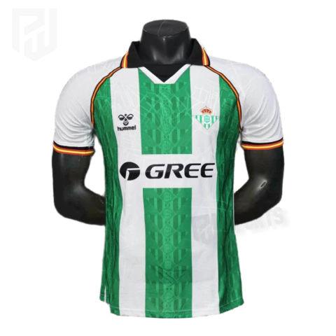 Camisa Real Betis Home 2025/26 - Versão Jogador Masculino - Hummel - Branca e Verde - comprar online
