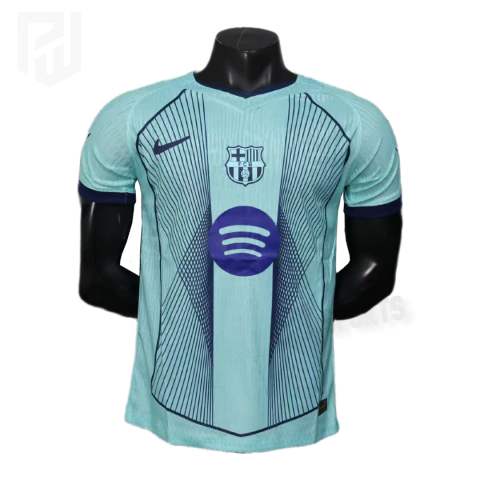 Camisa Barcelona Edição Especial 2025/26 - Versão Jogador Masculino - Nike - Azul - comprar online