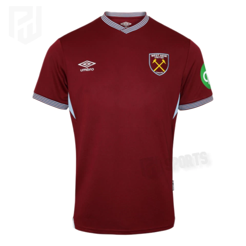 Camisa West Ham Home 2025/2026 - Versão Torcedor Masculino - Umbro - Bordô - comprar online