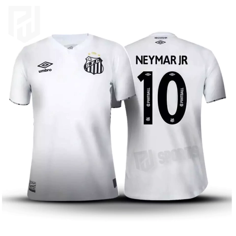 Camisa Peixão Home Neymar Jr #10 2024/25 - Versão Torcedor Masculina - Umbro - Branca - comprar online