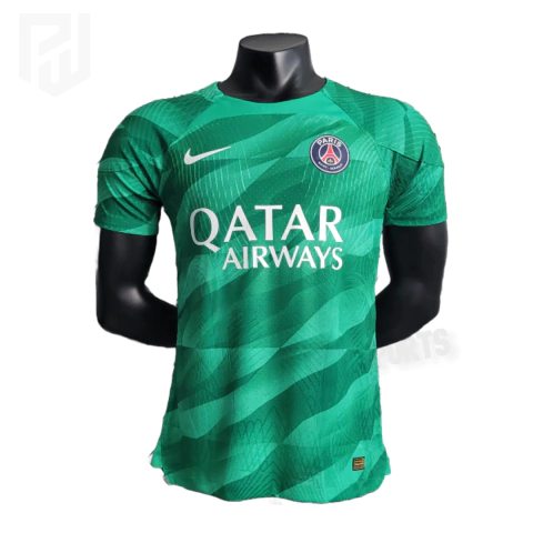 Camisa PSG Goleiro 23/24 - Versão Jogador Masculino - Nike - Verde - comprar online