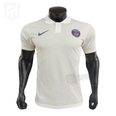 Camisa Polo PSG 2025/26 - Versão Jogador Masculino - Nike - Bege - comprar online