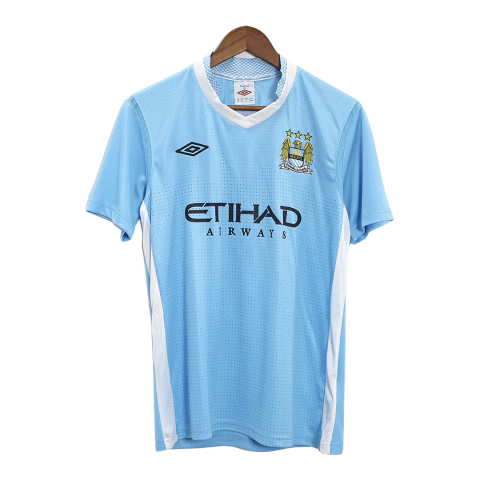 Camisa Manchester City Home 2011/2012 - Versão Retrô Masculino - Umbro - Azul - comprar online
