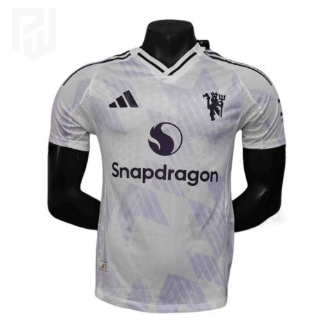 Camisa Manchester United Away 2025/2026 - Versão Jogador Masculino - Adidas - Branca - comprar online