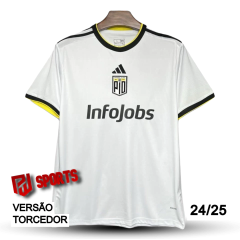 Camisa Pio FC Casa 24/25 Kings League - Versão Torcedor Masculino - Adidas - Branca