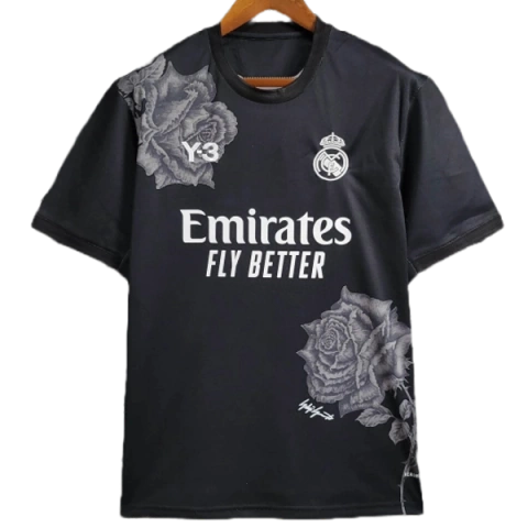 Camisa Real Madrid Y-3 24/25 - Versão Torcedor Masculino - Adidas x Y-3 - Preto