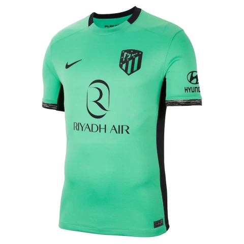 Camisa Atlético de Madrid Third 2023/2024 - Versão Torcedor Masculino - Nike - Verde