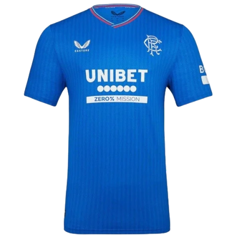 Camisa Rangers Casa 23/24 - Versão Torcedor Masculino - Castore - Azul