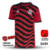 Camisa Flamengo Terceira 22/23 - Versão Torcedor Masculino - Adidas - Preta e Vermelha