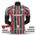 Camisa Fluminense Casa 24/25 Todos os Patrocínios - Versão Jogador Masculino - Umbro - Verde, Vermelho e Branco