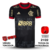 Camisa do Flamengo Third versão torcedor masculina, preta com detalhes em vermelho e dourado, com todos os patrocínios da temporada 21/22.