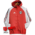 Jaqueta Corta-Vento Arsenal 24/25 - Masculino - Adidas - Vermelho com Ombros Brancos