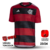 Capa de um produto da Camisa do Flamengo Home na cor vermelha e preta, versão torcedor masculino da Adidas para a temporada 2023/2024.