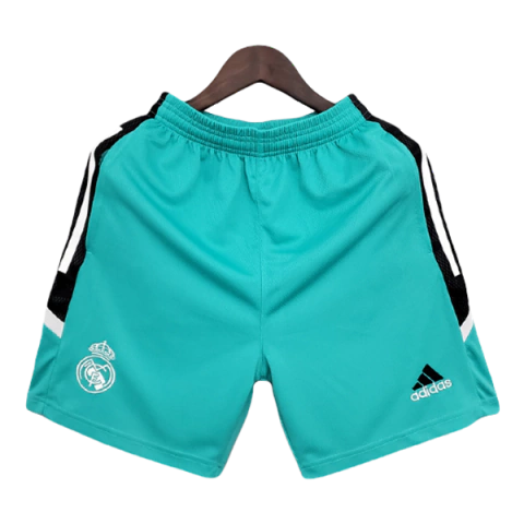 Calção Real Madrid Treino 21/22 - Versão Torcedor Masculino - Adidas - Verde