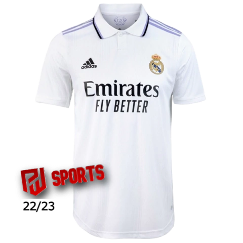 Camisa Real Madrid Home 2022/2023 - Versão Torcedor Masculino - Adidas - Branca
