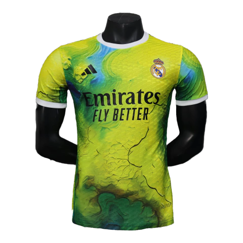 Camisa Real Madrid Edição Especial Energia Verde 2025 - Versão Jogador Masculino - Adidas - Verde - comprar online