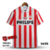 Camisa PSV Casa 1994/1995 - Versão Retrô Masculino - Adidas - Branca e Vermelha Listrada