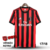 Camisa Milan Casa 17/18 - Versão Retrô Masculino - Adidas - Preta com Listras Vermelhas