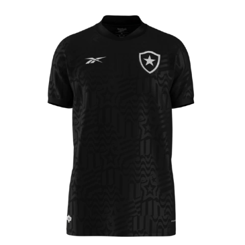 Camisa Botafogo Fora 23/24 - Versão Torcedor Masculino - Reebok - Preta