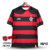 Camisa Flamengo Casa 2009/2010 - Versão Retrô Masculino - Olympikus - Vermelha e Preta Listrada