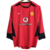 Camisa Manchester United Casa 2002/2004 Manga Longa - Versão Retrô Masculino - Nike - Vermelha