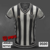 Camisa Atlético Mineiro Edição Especial 2020 - Versão Retrô Masculino - Le Coq Sportif - Listrada - Branca e Preta