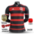 Camisa Flamengo Casa 24/25 - Versão Jogador Masculino - Adidas - Preto com Listras Vermelhas