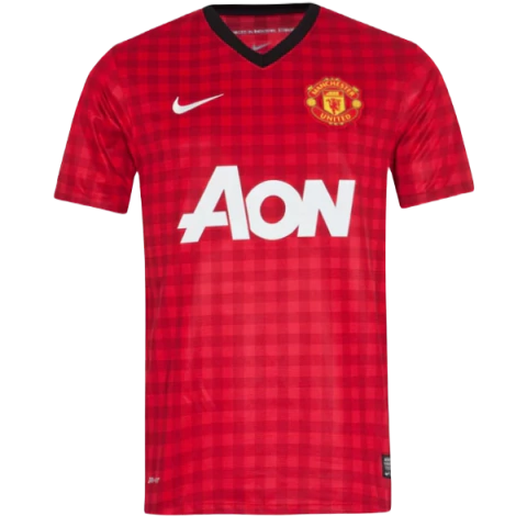 Camisa Manchester United Home 2012/13 - Versão Retrô Masculino - Nike - Vermelha