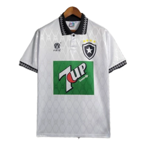 Camisa Botafogo Terceira 1995 - Versão Retrô Masculino - Finta - Branca