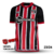 Camisa São Paulo Fora 23/24 - Versão Torcedor Masculino - Adidas - Preta, Branca e Vermelha - Listrada