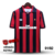 Camisa Milan Casa 91/92 - Versão Retrô Masculino - Adidas - Vermelho e Preto Listrado