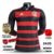 Camisa Flamengo Casa 24/25 Manga Longa - Versão Jogador Masculino - Adidas - Preto com Listras Vermelhas