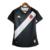 Camisa Vasco da Gama Casa 23/24 - Versão Torcedora Feminina - Kappa - Preta com Faixa Branca