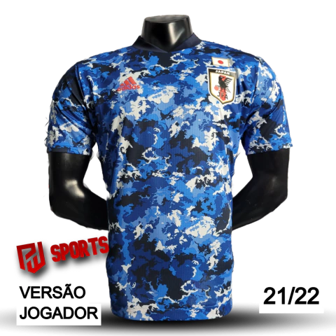 Camisa Japão Casa 21/22 - Versão Jogador Masculino - Adidas - Azul