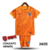 Kit Infantil Inglaterra Goleiro 24/25 - Versão Torcedor Unissex - Nike - Laranja