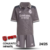 Kit Infantil Real Madrid Terceiro 24/25 - Versão Torcedor Unissex - Adidas - Preto