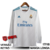 Camisa Real Madrid Casa 17/18 Manga Longa - Versão Retrô Masculino - Adidas - Branco