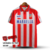 Camisa Atlético de Madrid Casa 95/96 - Versão Retrô Masculino - Puma - Vermelho e Branco