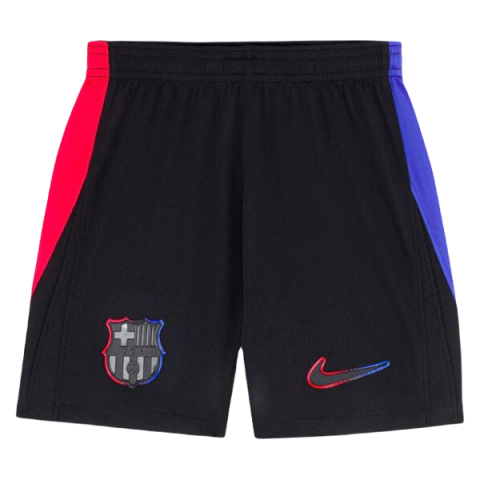 Calção Barcelona Fora 24/25 - Versão Torcedor Masculino - Nike - Preto