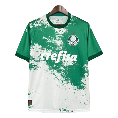 Camisa Palmeiras Edição Especial 24/25 - Versão Torcedor Masculino - Puma - Verde e Branca