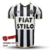 Camisa Atlético Mineiro Casa 2003 - Versão Retrô Masculino - Umbro - Branca e Preta Listrada