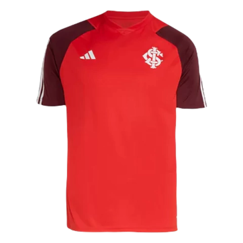 Camisa Internacional Treino 24/25 - Versão Torcedor Masculino - Adidas - Vermelho