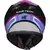 CAPACETE RACE TECH HIT PLUS BLACK/PURPLES