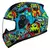 CAPACETE RACE TECH SECTOR MONSTERS AZUL/AMARELO TAM. 58 - comprar online