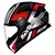 CAPACETE RACE TECH HIT DRAW BLACK/SILVER TAM 58 - comprar online