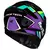 CAPACETE RACE TECH HIT DRAW BLACK/PURPLE TAM 58 - comprar online