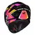 Imagem do CAPACETE RACE TECH HIT DRAW BLACK/PINK TAM 58