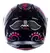Imagem do CAPACETE ASX CITY FLOWERS BRILHO PRETO/COLORS