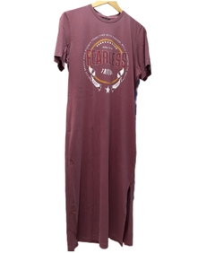 vestido estampado com aplicação triton 0441406263