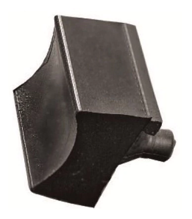 43A - BORRACHA DO CAVALETE CENTRAL QUADRADA DA CG ATÉ 99, MERCURIO - comprar online